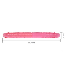 Dvostruki dildo u roze boji Florence BW 10011M-9